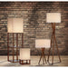 Adesso Home - 3226-15 - Table Lamp - Brooklyn - Walnut Wood