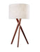 Adesso Home - 3226-15 - Table Lamp - Brooklyn - Walnut Wood