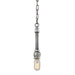 ELK Home - 10688/1 - One Light Mini Pendant - Cast Iron Pipe - Weathered Zinc