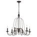 ELK Home - 32162/6 - Six Light Chandelier - Monroe - Oil Rubbed Bronze