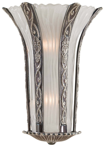 Metropolitan Family Two Light Wall Sconce Platinum
