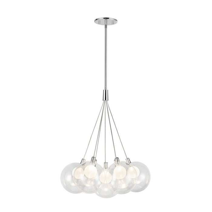 Kuzco Lighting - CH3117 - LED Chandelier - Bolla - Chrome