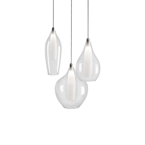 Victoria LED Pendant Chrome