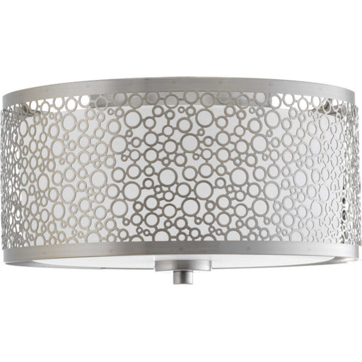 Mingle Led LED Flush Mount Brushed Nickel