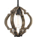 Progress Lighting - P5318-71 - One Light Mini Pendant - Spicewood - Gilded Iron