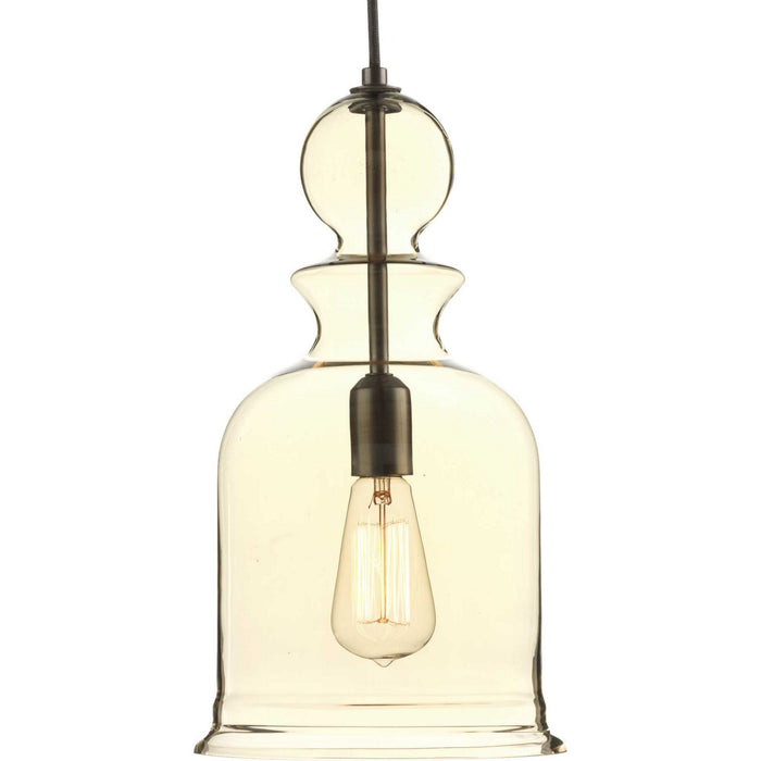 Progress Lighting - P5333-20 - One Light Pendant - Staunton - Antique Bronze