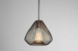 Progress Lighting - P5337-20 - One Light Mini Pendant - Mesh - Antique Bronze