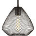 Progress Lighting - P5337-20 - One Light Mini Pendant - Mesh - Antique Bronze