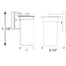Progress Lighting - P5625-31 - One Light Wall Lantern - Hawthorne - Black