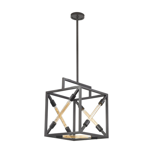 Box Tube Five Light Pendant