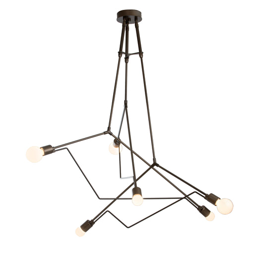 Divergence Six Light Outdoor Pendant Coastal Bronze