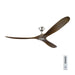 Visual Comfort Fan - 3MAVR70BS - 70 Inch Ceiling Fan - Maverick - Brushed Steel