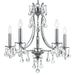 Crystorama - 5935-CH-CL-MWP - Five Light Chandelier - Cedar - Polished Chrome