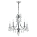 Crystorama - 5935-CH-CL-MWP - Five Light Chandelier - Cedar - Polished Chrome