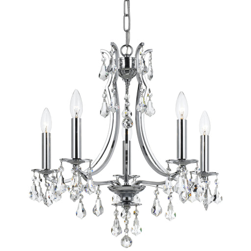 Cedar Five Light Chandelier Polished Chrome