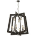 Varaluz - 268C09SL - Nine Light Chandelier - Lofty - Steel