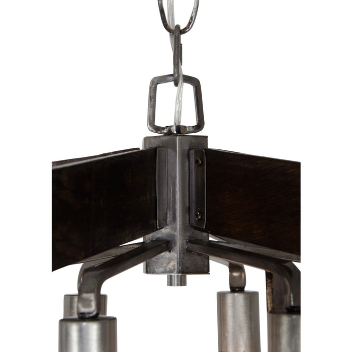 Varaluz - 268C09SL - Nine Light Chandelier - Lofty - Steel