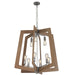 Varaluz - 268C09SLW - Nine Light Chandelier - Lofty - Steel