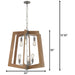 Varaluz - 268F06SLW - Six Light Chandelier - Lofty - Steel