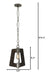 Varaluz - 268M01SL - One Light Mini Pendant - Lofty - Steel