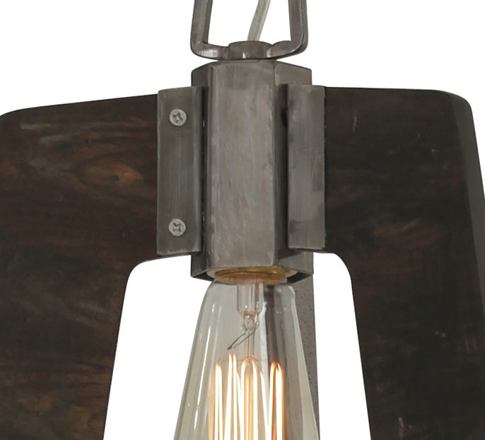 Varaluz - 268M01SL - One Light Mini Pendant - Lofty - Steel