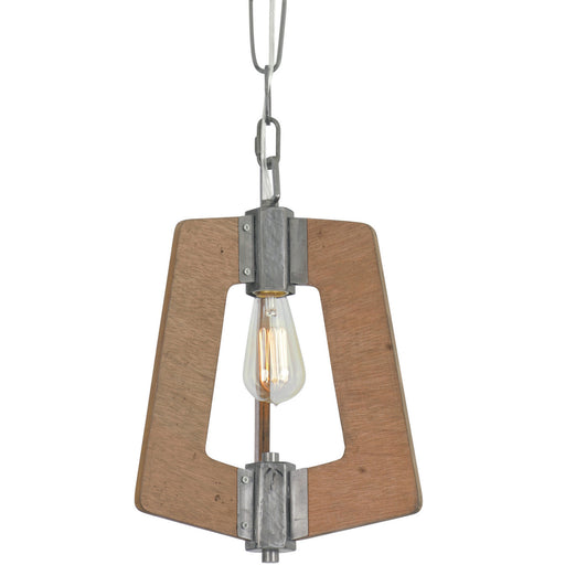 Lofty One Light Mini Pendant Steel
