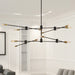 Savoy House - 1-7001-12-77 - 12 Light Chandelier - Lyrique - Bronze with Brass