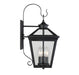 Savoy House - 5-141-BK - Three Light Wall Lantern - Ellijay - Black