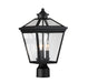 Savoy House - 5-147-BK - Three Light Post Lantern - Ellijay - Black