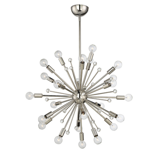 Galea 24 Light Chandelier Polished Nickel