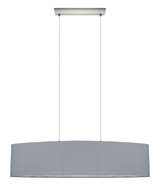 Eglo USA - 31617A - Two Light Pendant - Maserlo - Satin Nickel