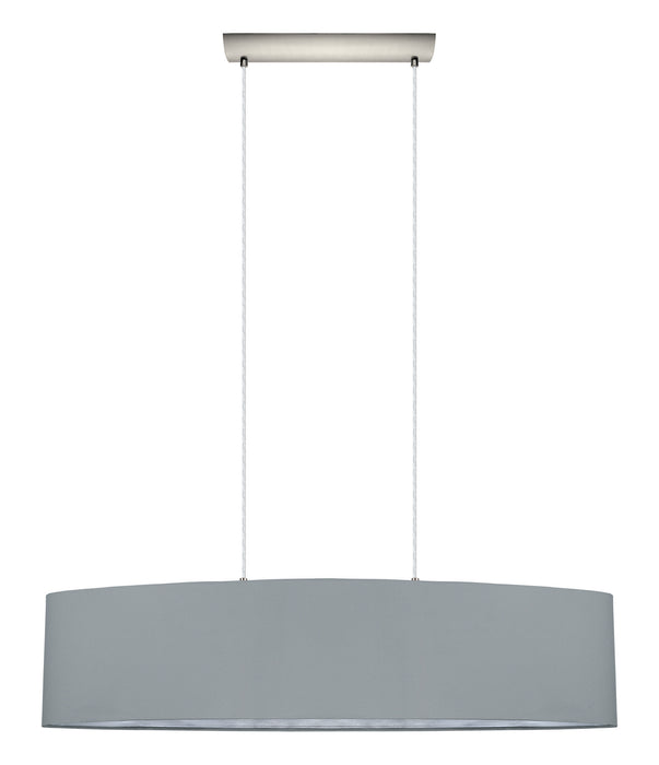 Eglo USA - 31617A - Two Light Pendant - Maserlo - Satin Nickel