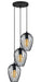 Eglo USA - 49479A - Three Light Pendant - Newtown - Black