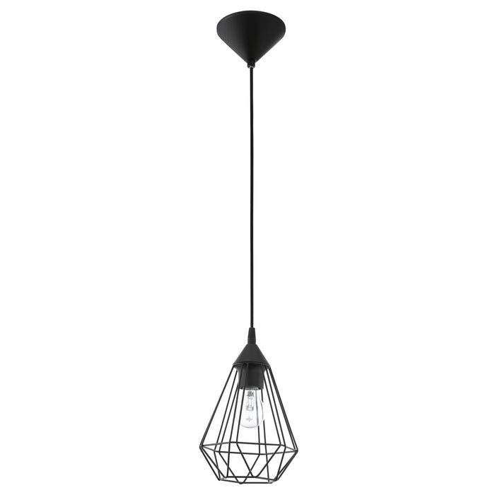 Eglo USA - 94187A - One Light Pendant - Tarbes - Matte Black