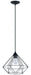 Eglo USA - 94188A - One Light Pendant - Tarbes - Matte Black