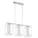 Eglo USA - 94378A - Three Light Pendant - Loncino 1 - Chrome