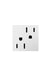 Legrand - ARTR152W4 - Tamper-Resistant Outlet - Adorne - White