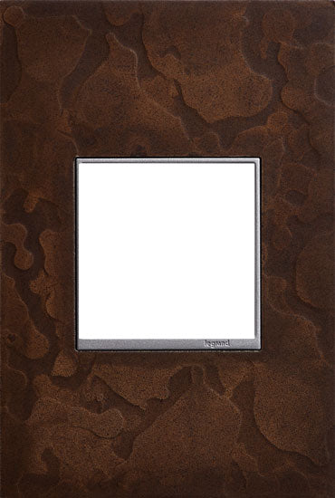 Legrand - AWM1G2HFBR4 - 1-Gang Wall Plate - Adorne - Bronze