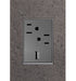 Legrand - AWM1G3HFFE1 - 1-Gang + Wall Plate - Adorne - Natural Iron