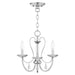Livex Lighting - 40863-05 - Three Light Chandelier - Mirabella - Polished Chrome