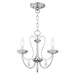 Livex Lighting - 40863-05 - Three Light Chandelier - Mirabella - Polished Chrome