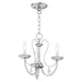 Livex Lighting - 40863-05 - Three Light Chandelier - Mirabella - Polished Chrome