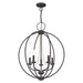 Livex Lighting - 40915-92 - Five Light Chandelier - Arabella - English Bronze
