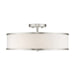 Livex Lighting - 62629-91 - Three Light Ceiling Mount - Park Ridge - Brushed Nickel