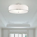 Livex Lighting - 62629-91 - Three Light Ceiling Mount - Park Ridge - Brushed Nickel