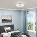Livex Lighting - 62629-91 - Three Light Ceiling Mount - Park Ridge - Brushed Nickel