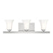 Livex Lighting - 6493-05 - Three Light Bath Vanity - Ridgedale - Polished Chrome