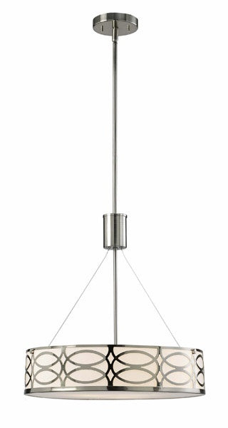 Canarm - ICH173B03BN18 - Three Light Chandelier - Drake - Brushed Nickel