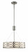 Canarm - ICH173B03BN18 - Three Light Chandelier - Drake - Brushed Nickel