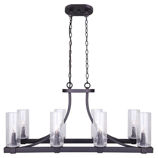 Nash Eight Light Chandelier Oil Rubbed Bronze
